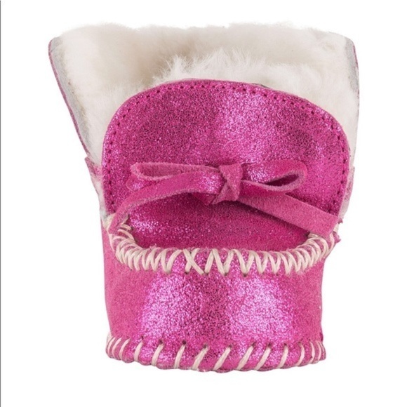 Lamo Baby Moc Pink Glitter Size 3-6 months - Picture 3 of 8